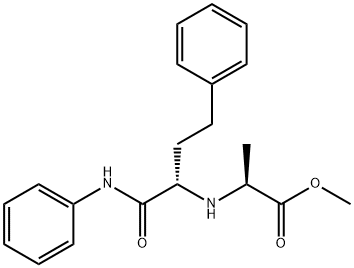 L-Alanine,N-[(1S)-3-phenyl-1-[(phenylamino)carbonyl]propyl]-,methylester(9CI) Structure