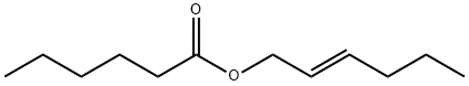 TRANS-2-HEXENYL HEXANOATE Struktur