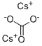 Cesium carbonate  Struktur