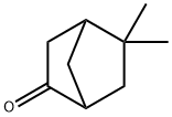 5,5-ジメチルビシクロ[2.2.1]ヘプタン-2-オン 化学構造式