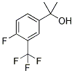 2-[4-Fluoro-3-(trifluoromethyl)phenyl]propan-2-ol