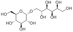 6-O-ALPHA-D-GLUCOPYRANOSYL-D-GLUCITOL Struktur