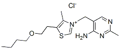Butylthiamine,534-80-5,结构式