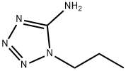 1-丙基-1H-四唑-5-胺,5340-04-5,结构式