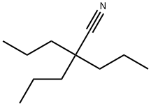 2,2-dipropylvaleronitrile  Struktur