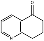 7,8-ジヒドロキノリン-5(6H)-オン 化学構造式