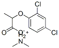 dimethylammonium 2-(2,4-dichlorophenoxy)propionate 化学構造式