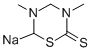 Dazomet, sodium salt Structure