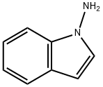 1-アミノ-1H-インドール 化学構造式