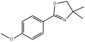 2-(4-METHOXYPHENYL)-4,4-DIMETHYL-4,5-DIHYDRO-1,3-OXAZOLE Structure