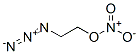 2-azidoethyl nitrate 化学構造式