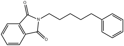 2-(5-Phenylpentyl)-1H-isoindole-1,3(2H)-dione Struktur