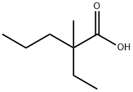 2-ETHYL-2-METHYLPENTANOIC ACID Struktur
