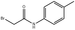 2-ブロモ-N-(4-メチルフェニル)アセトアミド 化学構造式