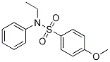 N-Ethyl-4-Methoxy-N-phenylbenzenesulfonaMide, 97% Struktur
