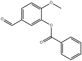 5-forMyl-2-Methoxyphenyl benzoate Struktur
