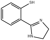 2-(4,5-ジヒドロ-1H-イミダゾール-2-イル)ベンゼンチオール 化学構造式