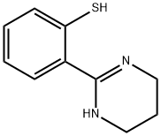 2-(1,4,5,6-TETRAHYDRO-2-PYRIMIDINYL)BENZENETHIOL Struktur