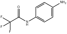 4-トリフルオロアセトアミドアニリン 化学構造式