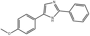 5-(4-Methoxyphenyl)-2-phenyl-1H-imidazole Structure