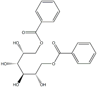 D-Glucitol 1,6-dibenzoate Structure