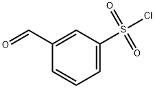 3-FORMYLBENZENESULFONYL CHLORIDE Structure