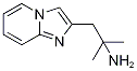 1-(咪唑并[1,2-A]吡啶-2-基)-2-甲基丙烷-2-胺, 534620-16-1, 结构式
