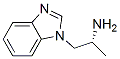 1H-Benzimidazole-1-ethanamine,alpha-methyl-,(alphaR)-(9CI) Structure