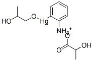 Lactoxymercuriphenyl ammonium lactate Struktur