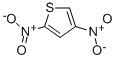 3,5-ジニトロチオフェン 化学構造式
