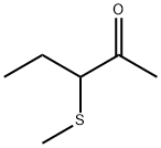 2-Pentanone, 3-(methylthio)- (9CI) Struktur