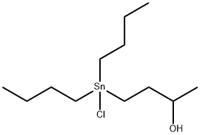DI-N-BUTYL(3-HYDROXYBUTYL)TINCHLORIDE Structure