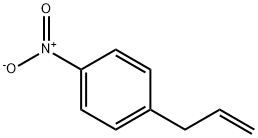 Benzene,  1-nitro-4-(2-propen-1-yl)- Structure