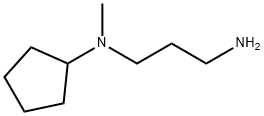 N-CYCLOPENTYL-N-METHYLPROPANE-1,3-DIAMINE Structure