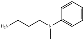 N-(3-アミノプロピル)-N-メチルアニリン 化学構造式