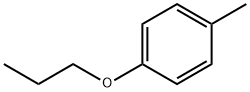1-メチル-4-プロポキシベンゼン 化学構造式