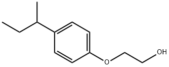 2-(4-sec-ブチルフェノキシ)エタノール 化学構造式