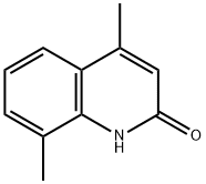 4,8-二甲基喹啉-2(1H)-酮,5349-78-0,结构式