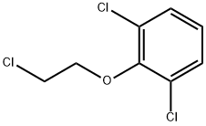 2,6-DICHLORO-(2-CHLOROETHOXY)BENZENE 化学構造式