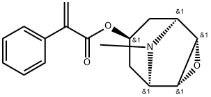 α-メチレンベンゼン酢酸(1α,2β,4β,5α,7β)-9-メチル-3-オキサ-9-アザトリシクロ[3.3.1.02,4]ノナン-7-イル