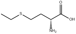 [R,(-)]-2-アミノ-4-(エチルチオ)酪酸 化学構造式