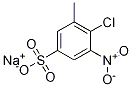 6-クロロ-5-ニトロトルエン-3-スルホン酸ナトリウム 化学構造式