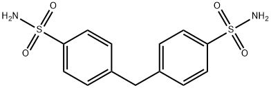 4,4'-メチレンビス(ベンゼンスルホンアミド) 化学構造式