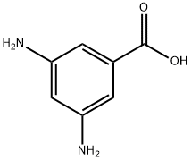 3,5-二氨基苯甲酸,535-87-5,结构式