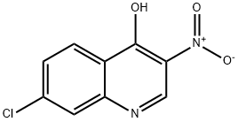 3-硝基-4-羟基-7-氯喹啉, 5350-50-5, 结构式