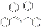N-(Benzhydrylidene)benzhydrylamine Struktur