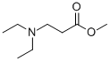 3-(ジエチルアミノ)プロピオン酸メチル 化学構造式
