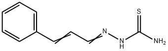 Cinnamaldehyde thiosemicarbazone,5351-70-2,结构式