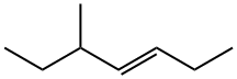 (E)-5-methylhept-3-ene 化学構造式