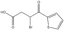 3-BROMO-4-OXO-4-THIEN-2-YLBUTANOIC ACID Structure
